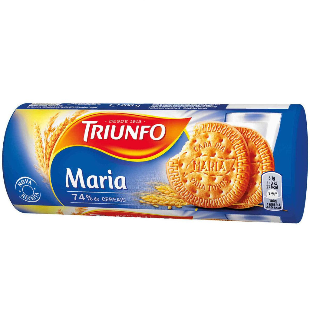 Triunfo Bolacha Maria 200g - Seabra Foods Online