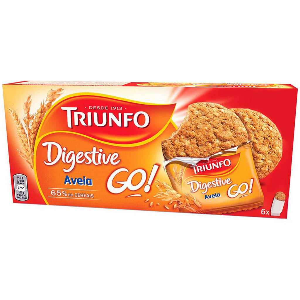 Triunfo Digestive GO Aveia 171g - Seabra Foods Online