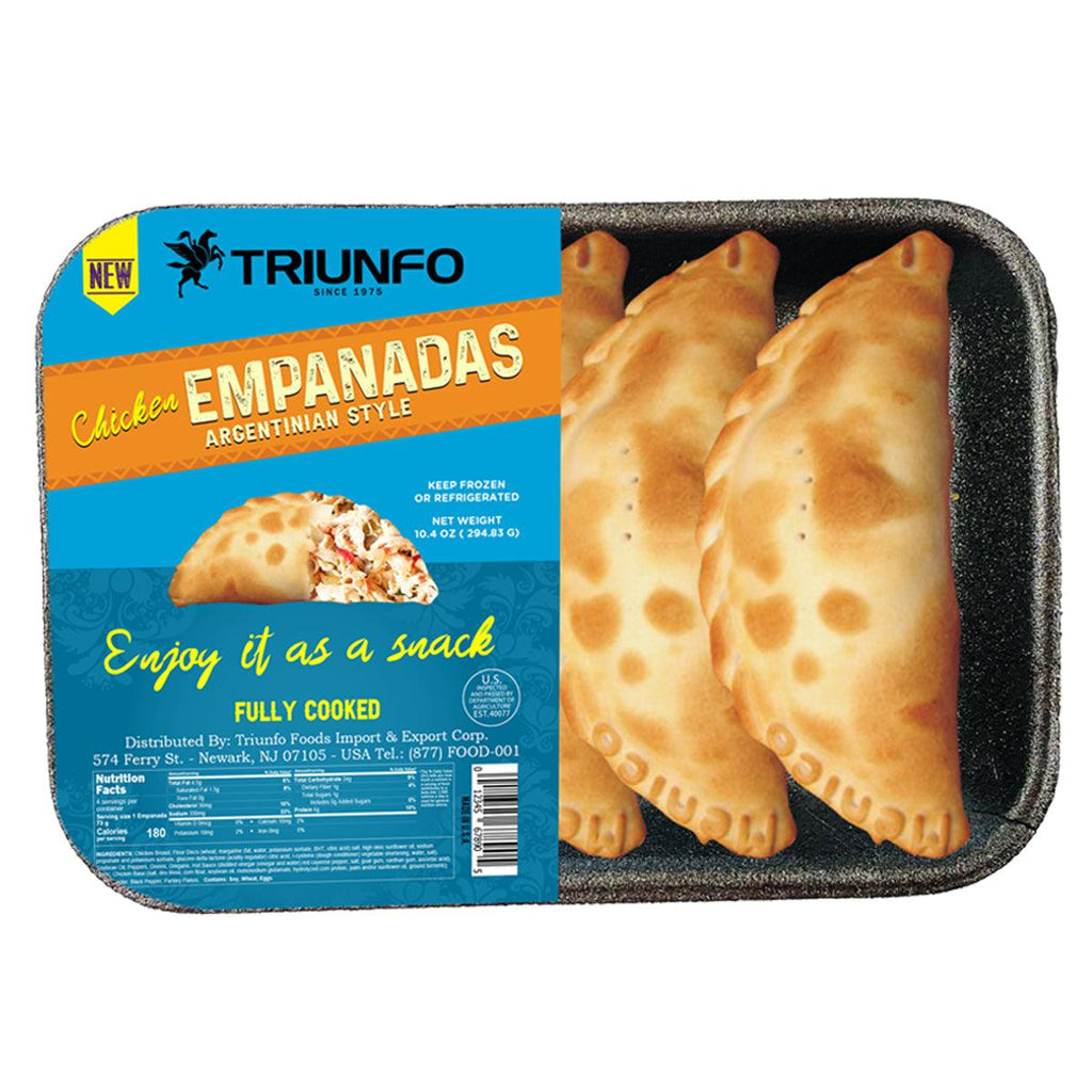 Triunfo Emapanadas Chicken - Seabra Foods Online