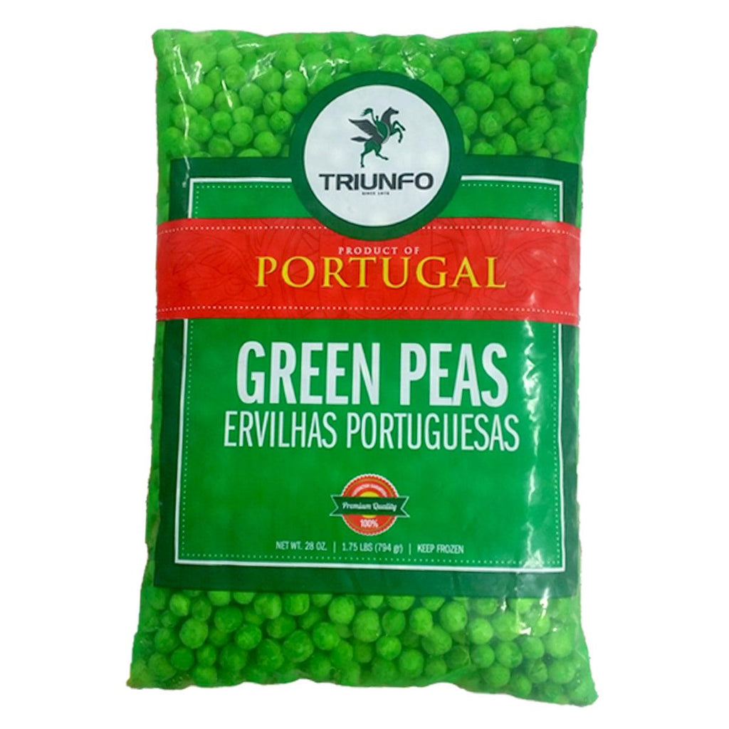 Triunfo Frozen Green Peas - Seabra Foods Online