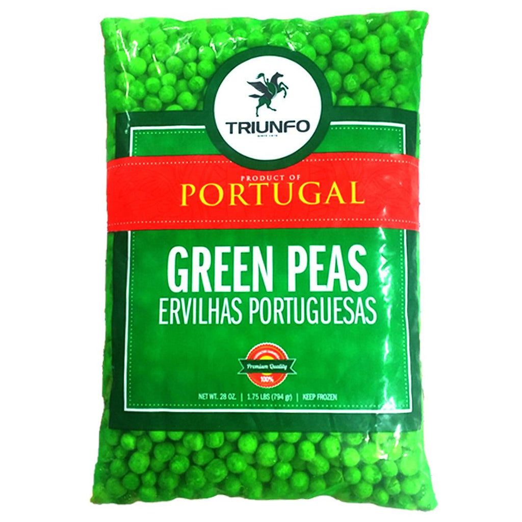 Triunfo Green Peas 28oz - Seabra Foods Online