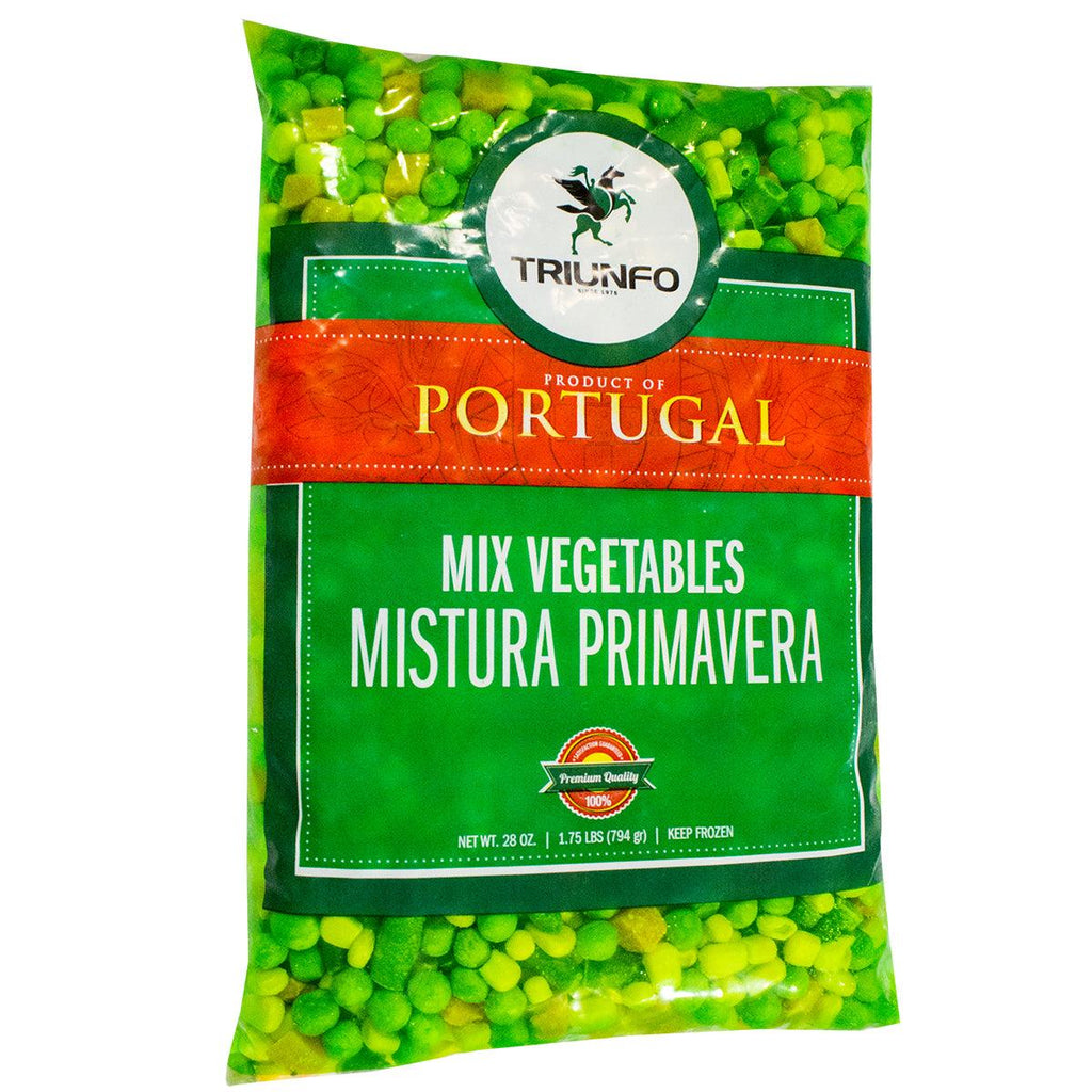 Triunfo Peas & Carrots 28oz - Seabra Foods Online