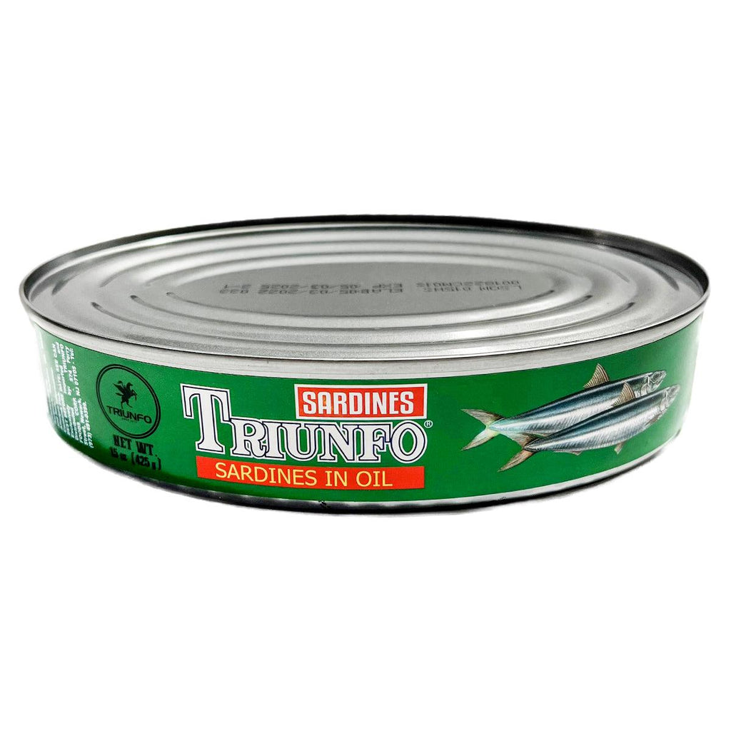 Triunfo Sardines Oval in Oil 425g - Seabra Foods Online
