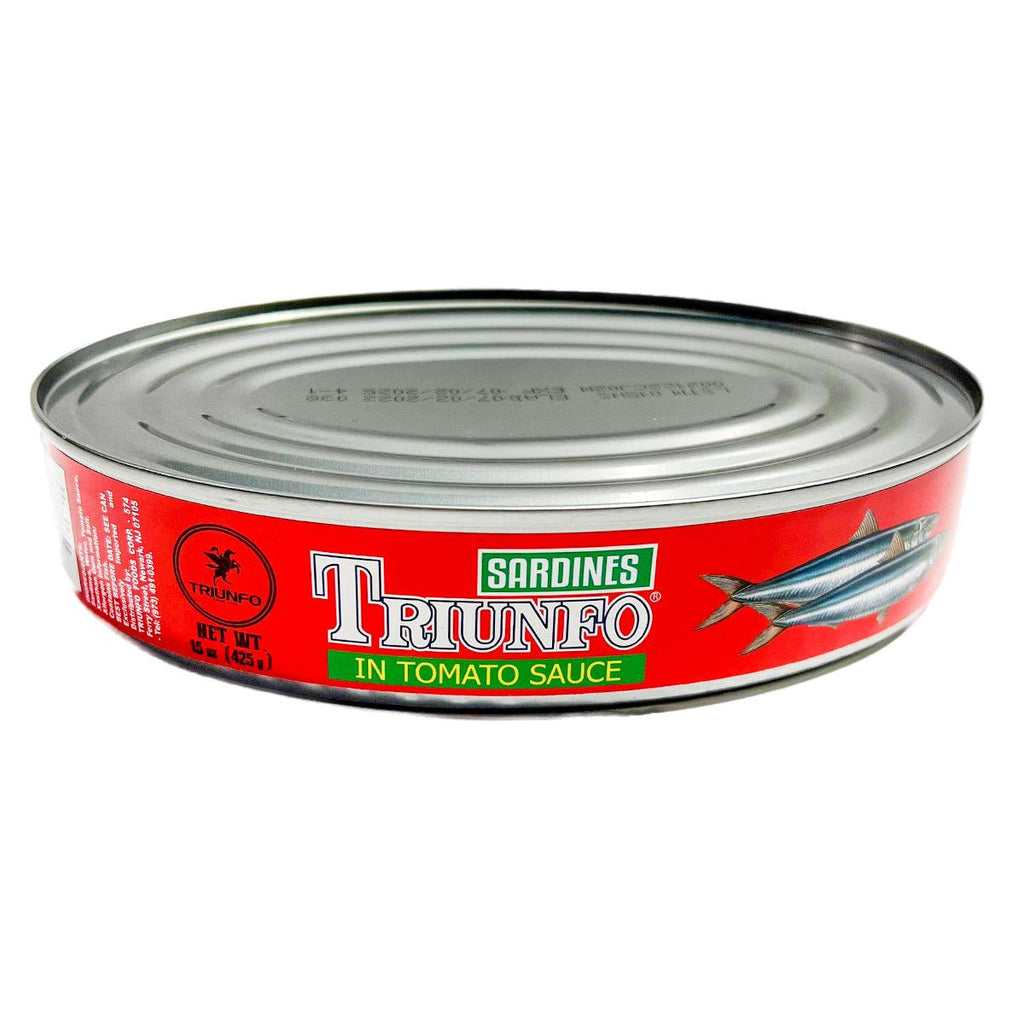Triunfo Sardines Oval in Tomato 425g - Seabra Foods Online