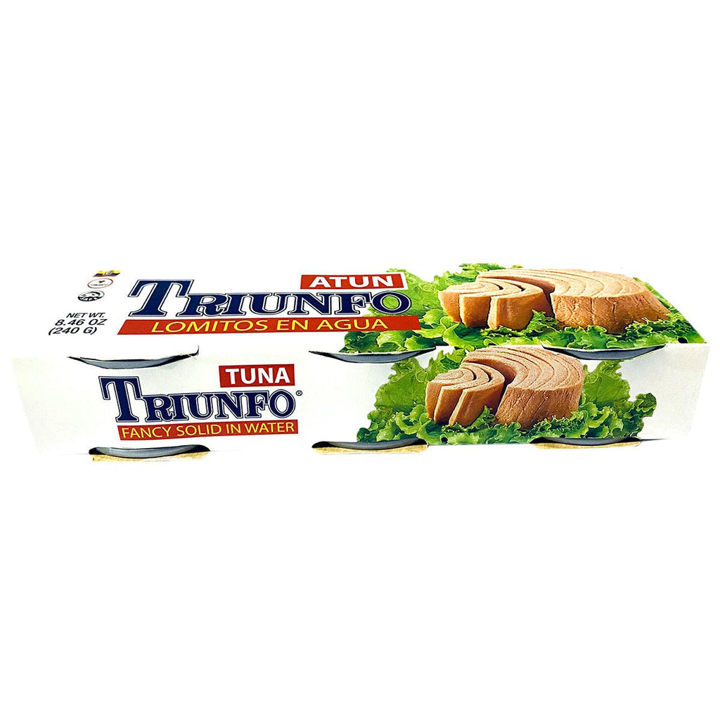 Triunfo Tuna in Water 3 Pk 8.46oz - Seabra Foods Online