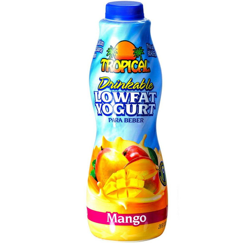 Tropical LF Mango Drink Yogurt 28oz - Seabra Foods Online