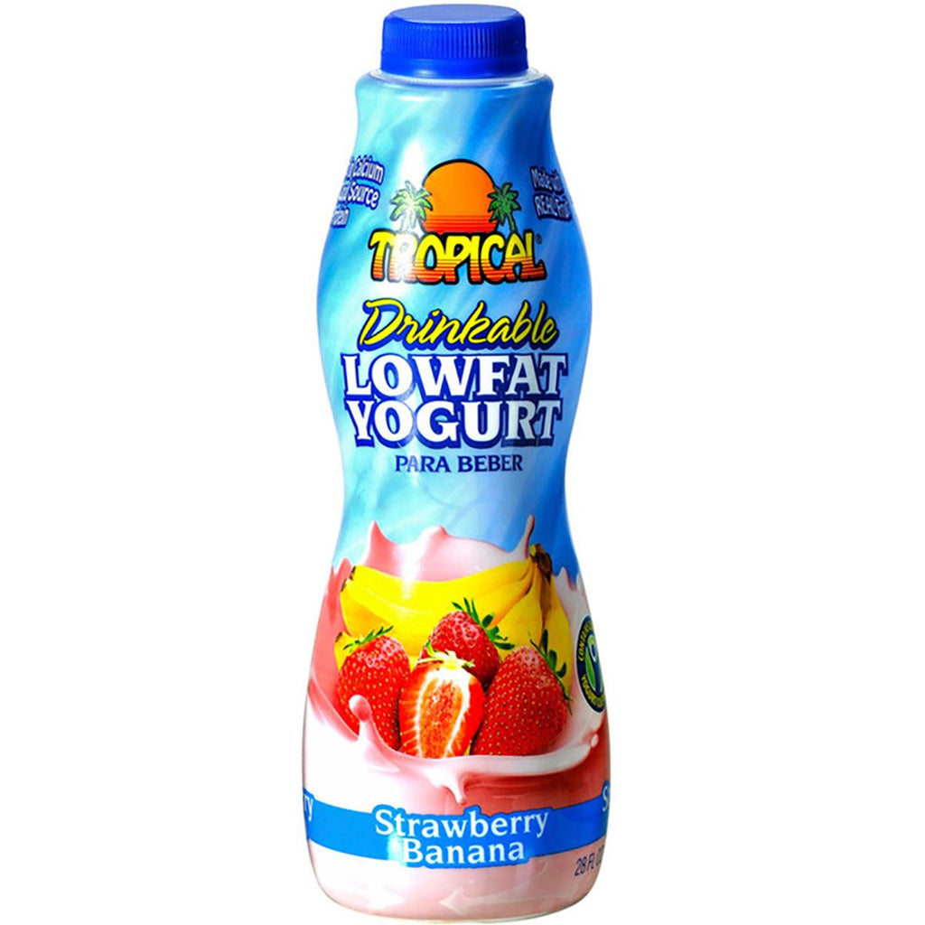 Tropical LF Straw/Banana Drink Yog - Seabra Foods Online