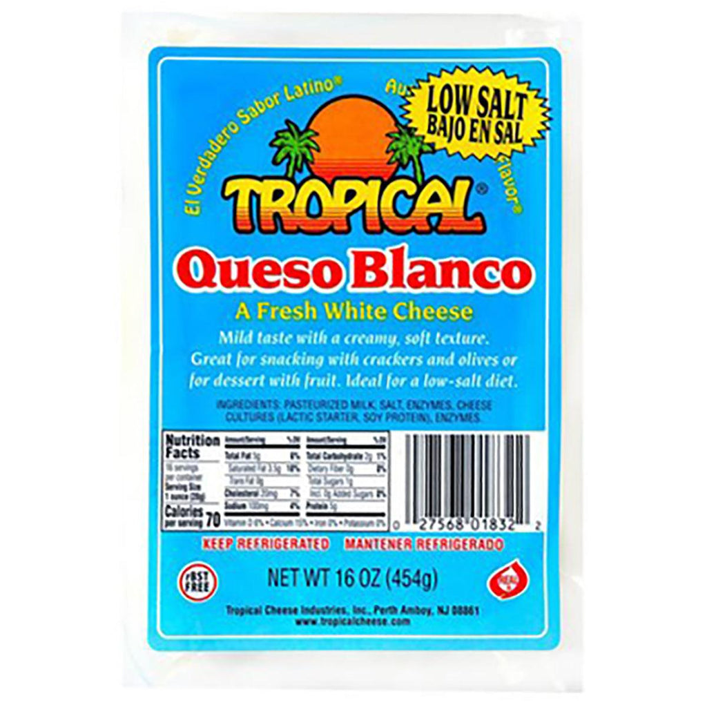 Tropical L/S Queso Blanco 16oz - Seabra Foods Online