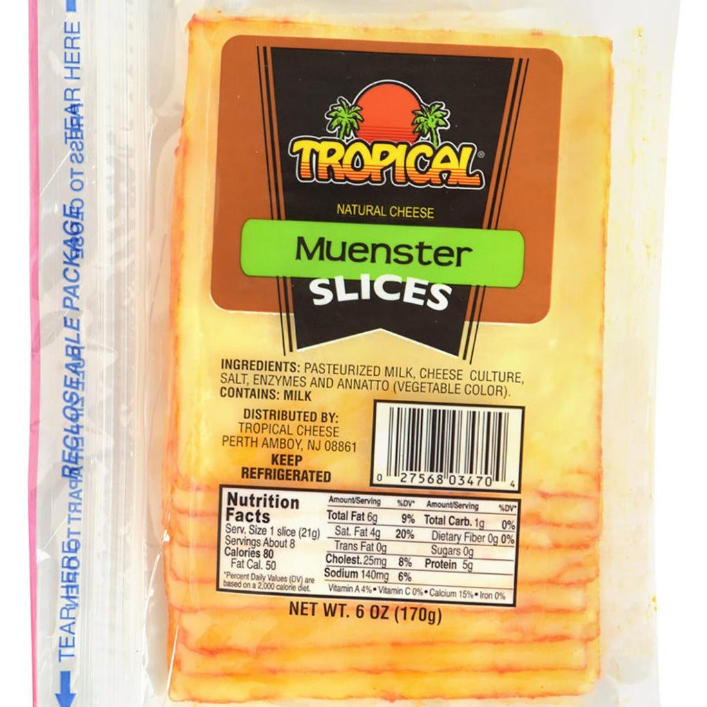 Tropical Muenster Slices - Seabra Foods Online