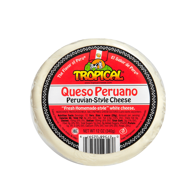Tropical Peruvian Cheese 12oz - Seabra Foods Online