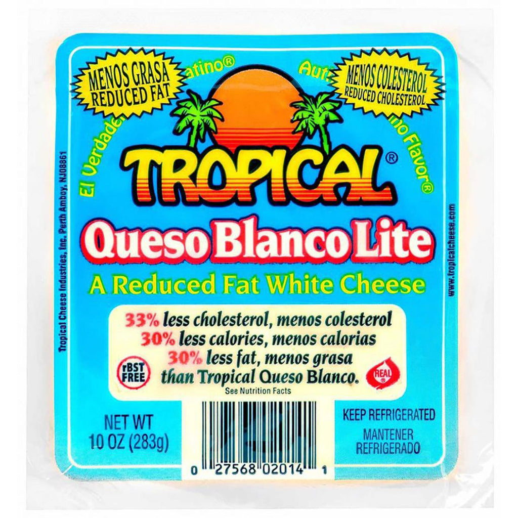 Tropical Queso Blanco Lite 10oz - Seabra Foods Online