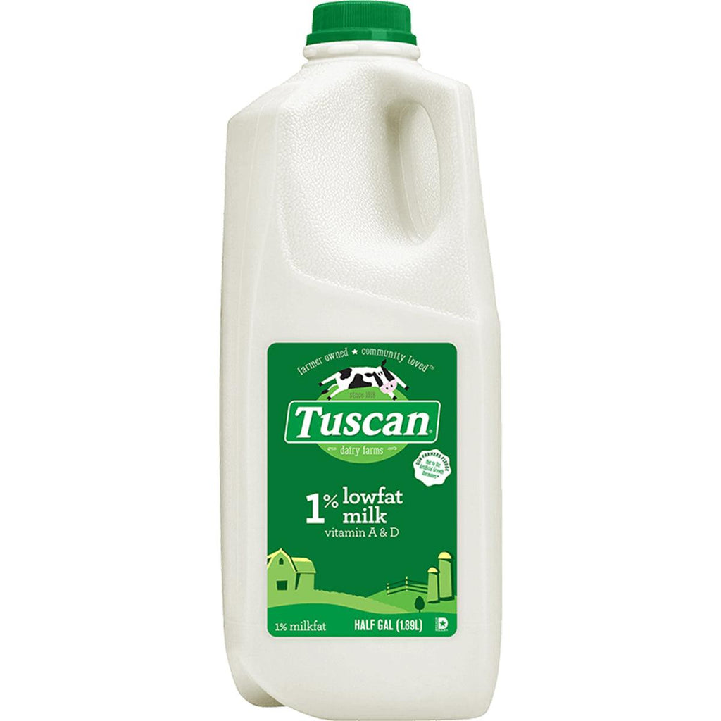 Tuscan 1% Low Fat Milk Half Gal - Seabra Foods Online