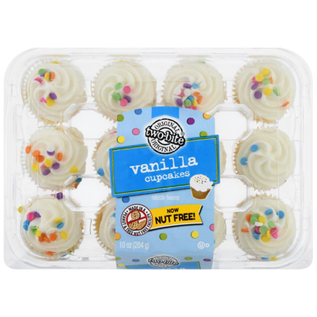 Two Bite Vanilla Cupcakes - Seabra Foods Online