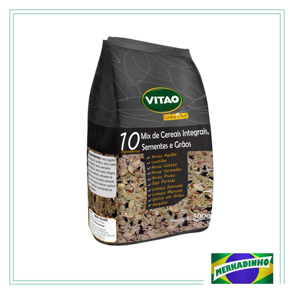 Vitao 10 Mix Cereais OIntegrais 17.6oz - Seabra Foods Online