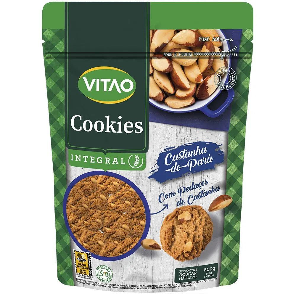 Vitao Cookies Castanha do Para 7oz - Seabra Foods Online