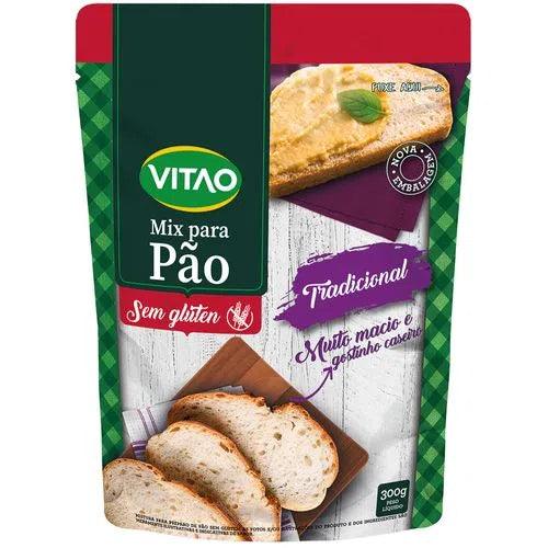 Vitao Mix Pao Tradicional 10.56oz - Seabra Foods Online