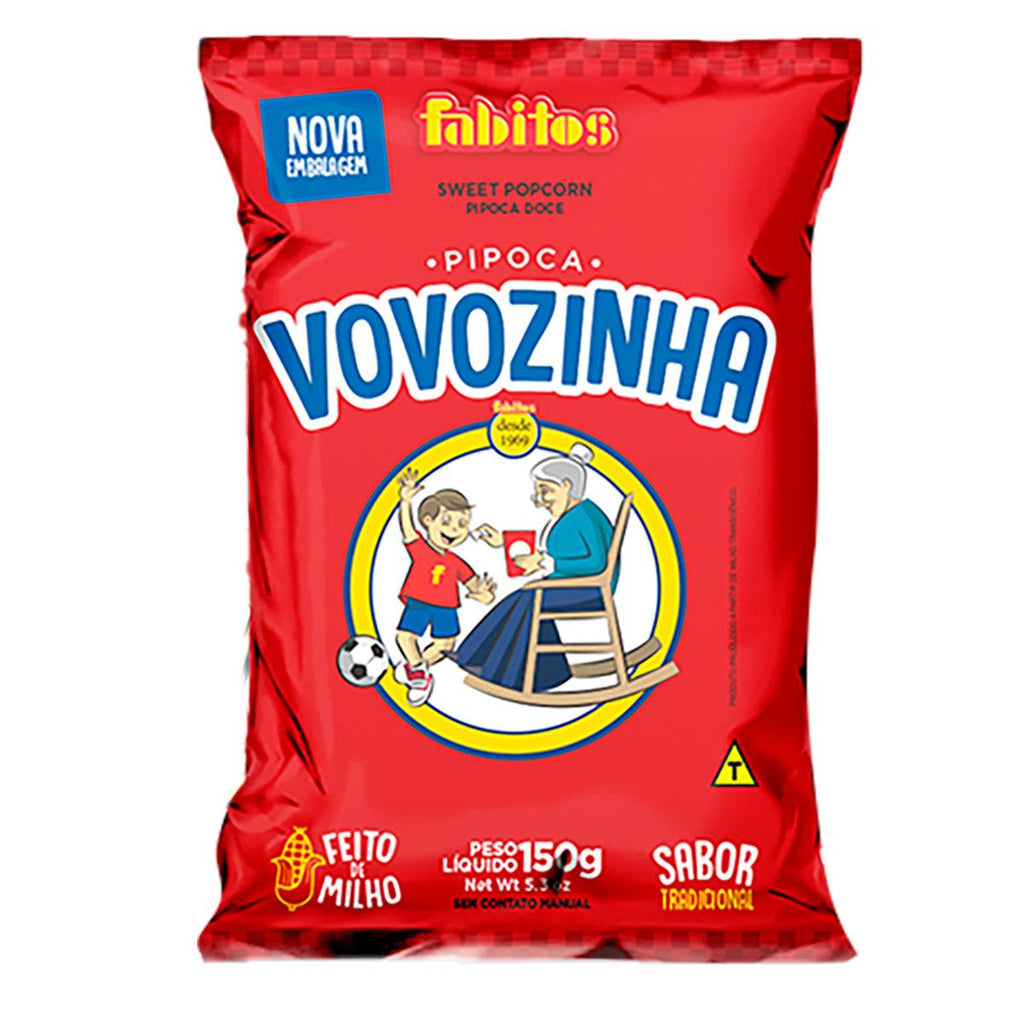 Vovozinha Pipoca Doce 150g - Seabra Foods Online