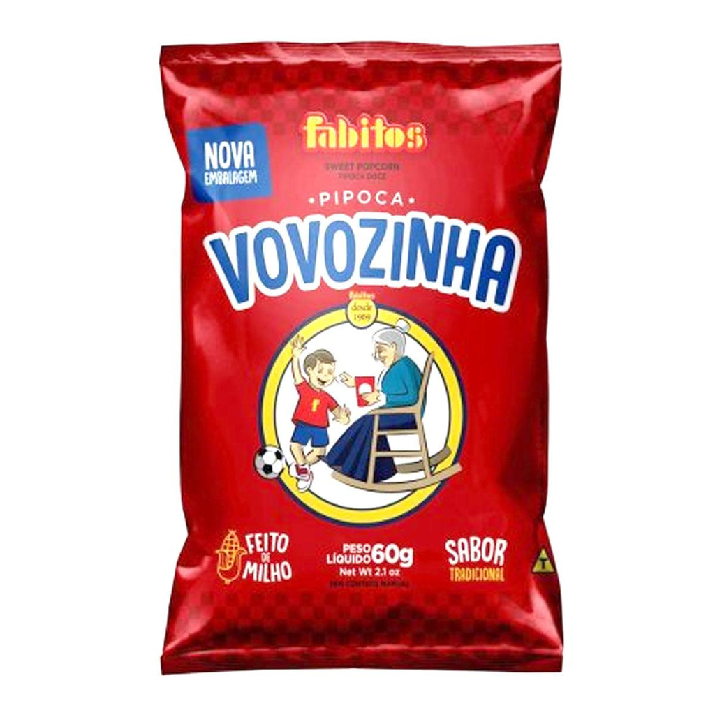 Vovozinha Pipoca Doce 60g - Seabra Foods Online