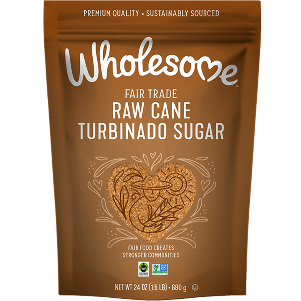 Wholesome Organic Turbina Sugar 24oz - Seabra Foods Online
