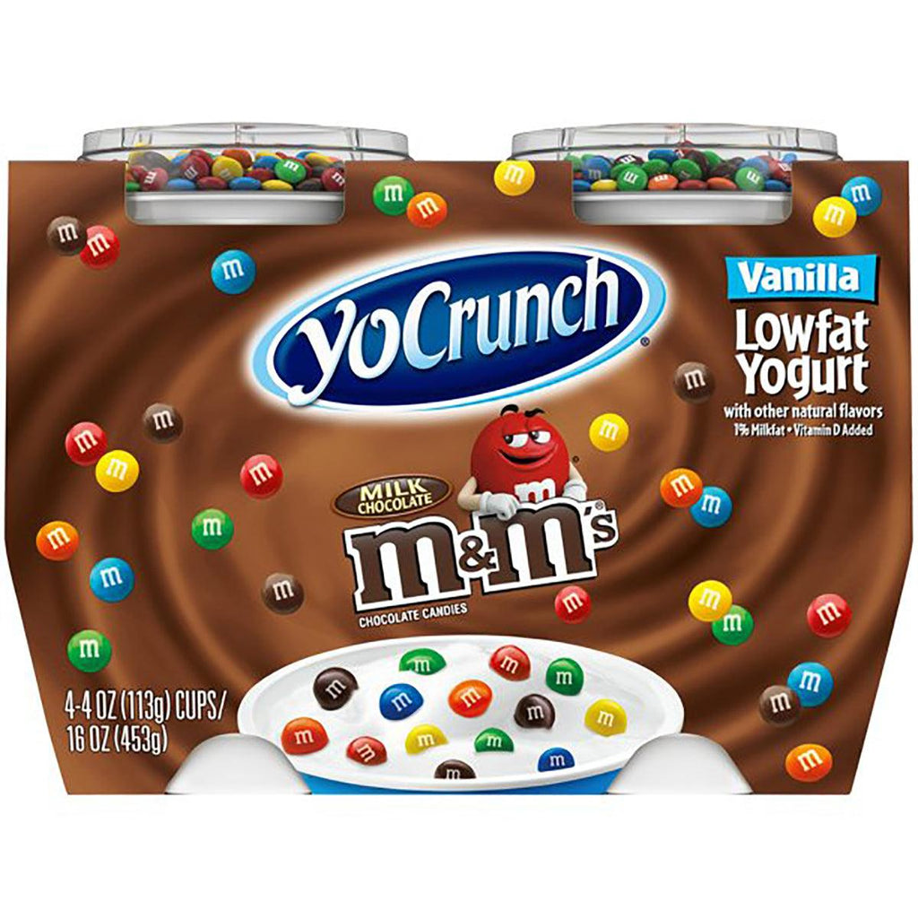 YoCrunch Vanilla M&M 4PK - Seabra Foods Online